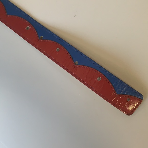 SAINT LAURENT rive gauche Leather Belt - Picture 4 of 8